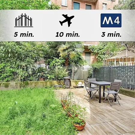 Διαμέρισμα 12 Min To Duomo - Secret Garden Hideaway Downtown *